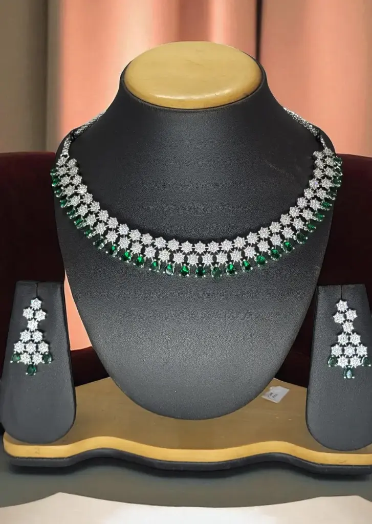 Choker Style Necklace (Ruby)