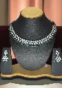Choker Style Necklace (Ruby)